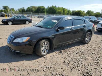2011 Chrysler 200 Touring, черный — VIN 1C3BC1FB7BN619803, Copart
