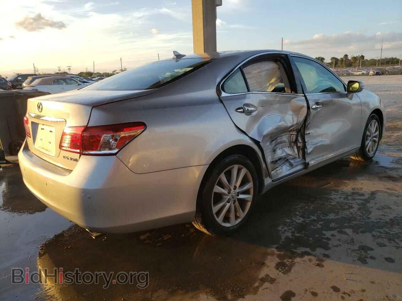 2012 LEXUS ES350 - VIN: JTHBK1EGXC2474494 - Фото 3
