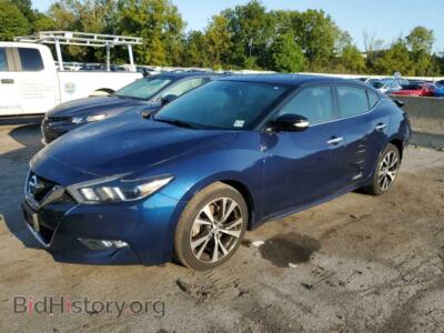 2018 Nissan MAXIMA 3.5S, синий — VIN 1N4AA6AP1JC400963, Copart
