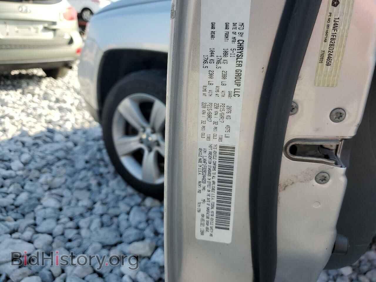 2011 JEEP COMPASS - VIN: 1J4NF1FB2BD244659 - Photo 13