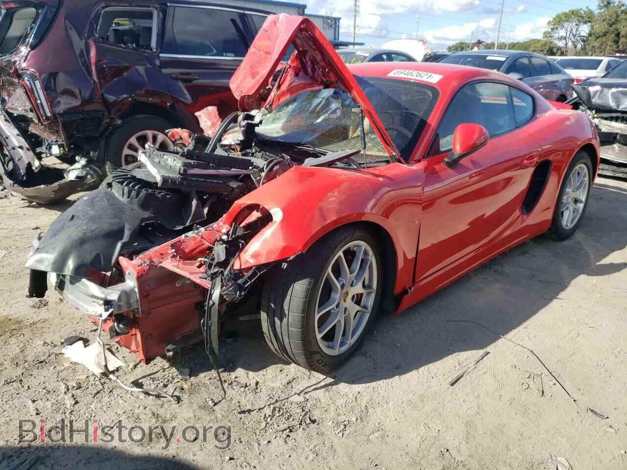2015 PORSCHE CAYMAN - VIN: WP0AA2A83FK162218 - Фото 2