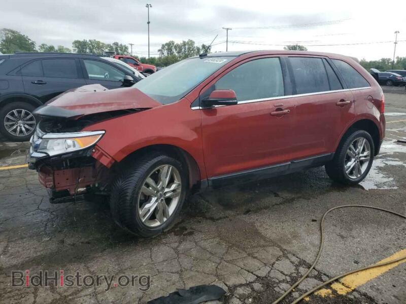 2014 Ford EDGE Limited (VIN 2FMDK3KC4EBA47649) — photo 1 of 14, Copart, damage: front end