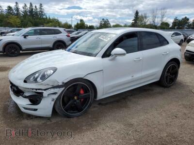 2016 Porsche MACAN Turbo, white — VIN WP1AF2A53GLB90893, Copart