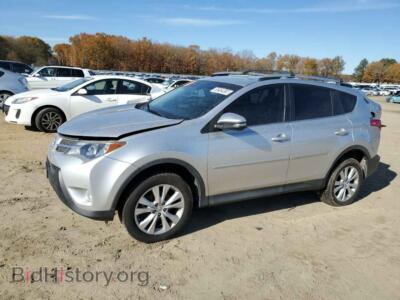 2014 Toyota RAV4 RAV4 Limit, серебристый — VIN 2T3YFREV1EW115655, Copart
