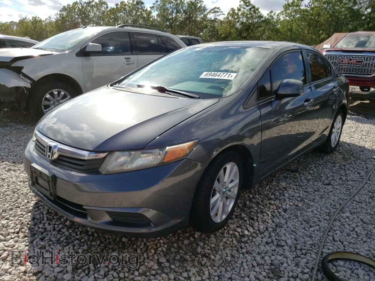 2012 HONDA CIVIC - VIN: 2HGFB2F8XCH329688 - Фото 2