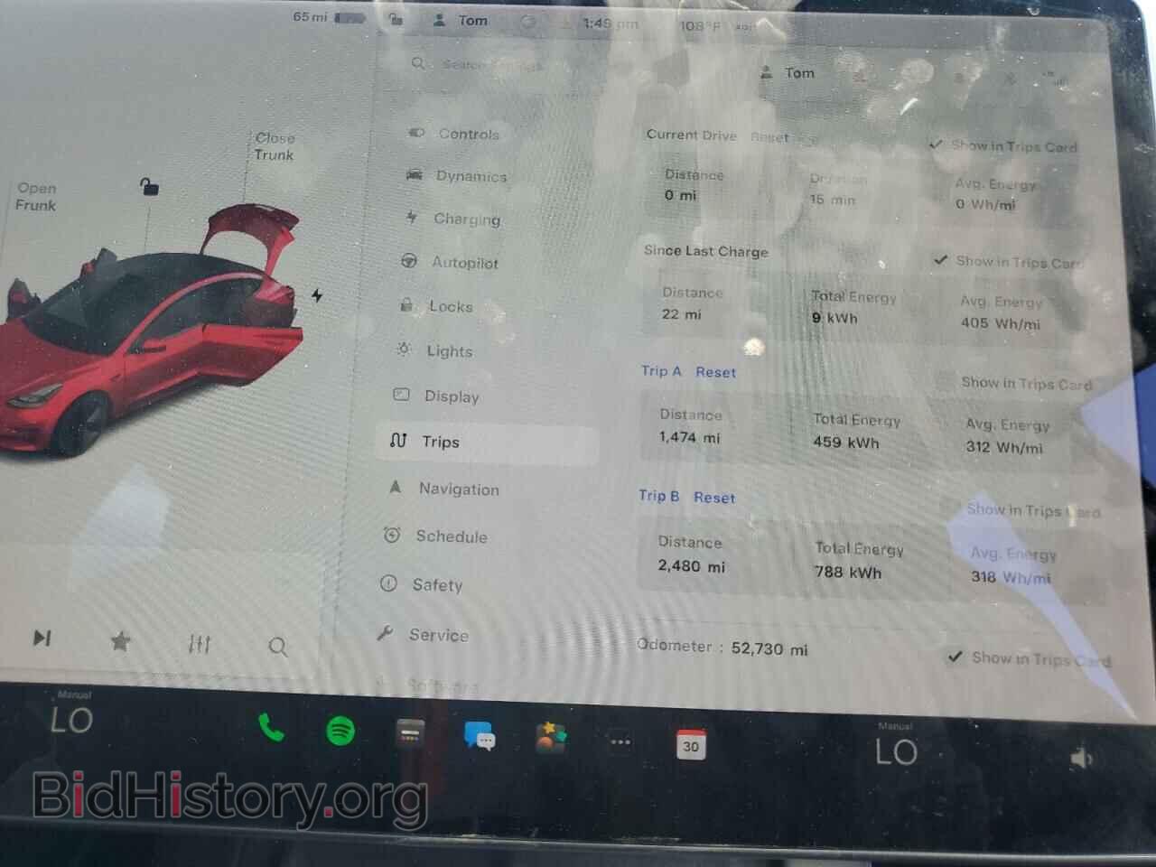 2021 TESLA MODEL 3 - VIN: 5YJ3E1EB8MF002259 - Фото 9