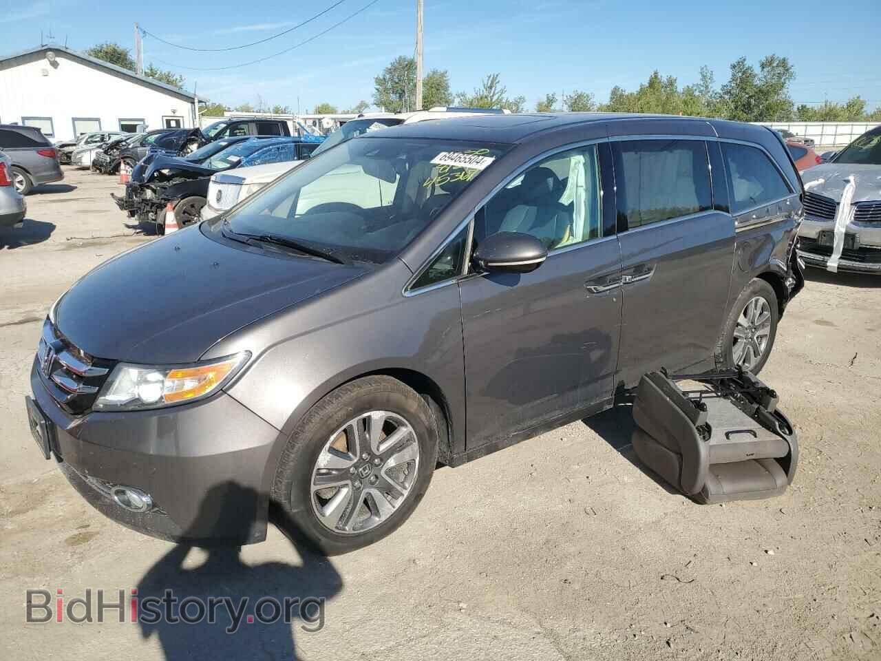 Фотография 5FNRL5H92FB045367 - HONDA ODYSSEY 2015