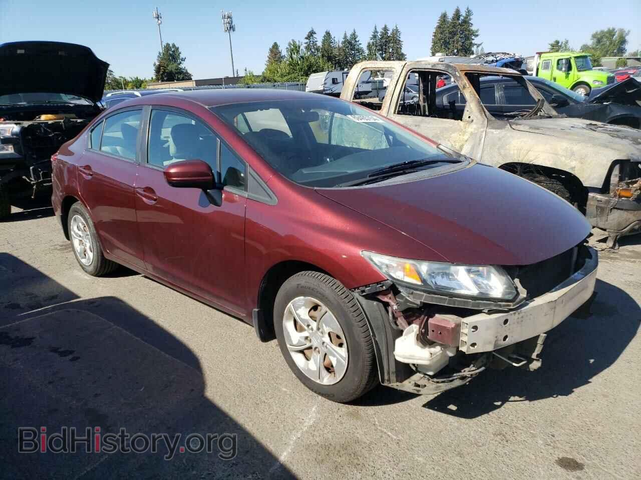 2014 HONDA CIVIC - VIN: 19XFB2F55EE255289 - Фото 4