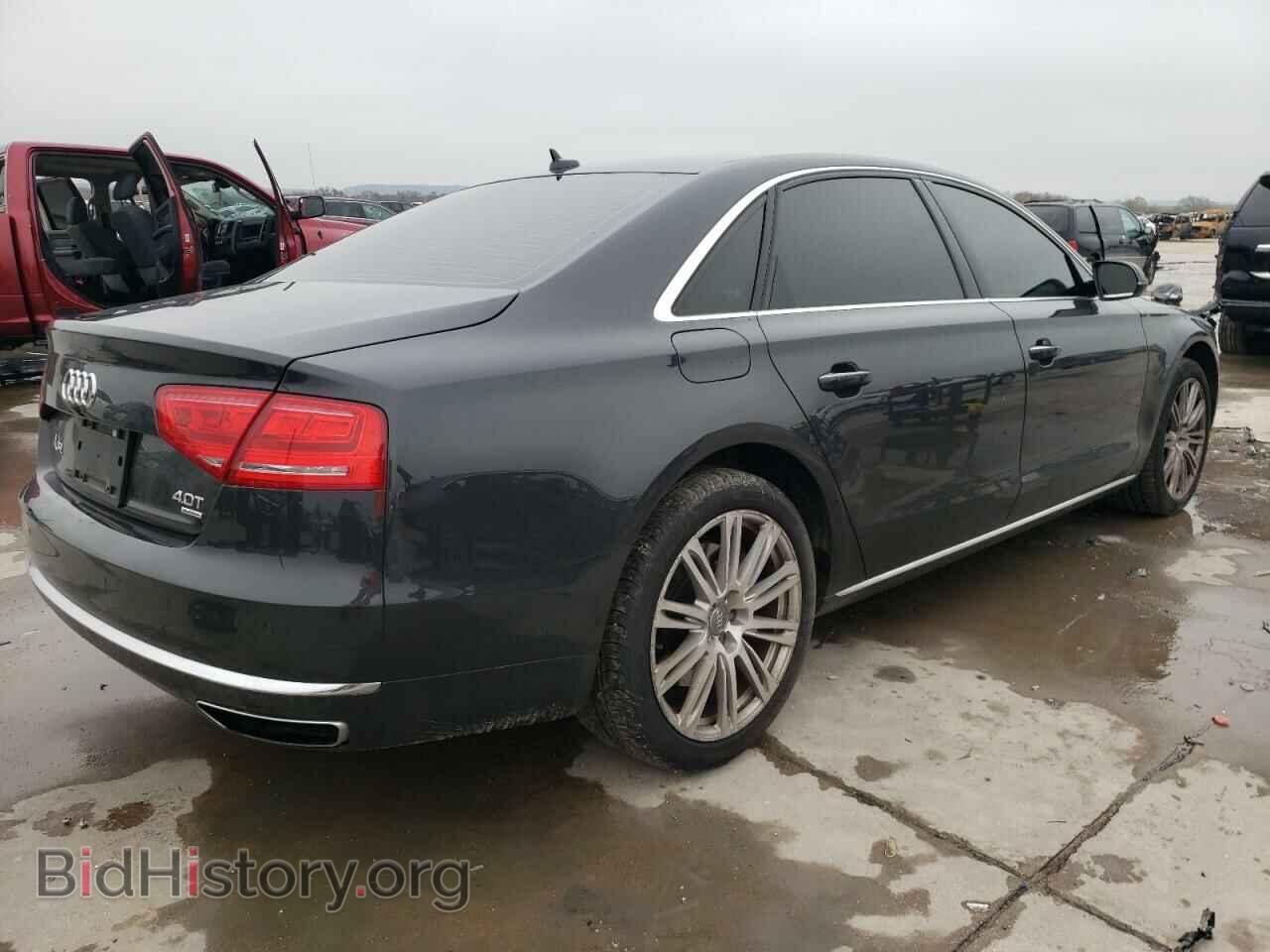 2014 AUDI A8 - VIN: WAUR2AFD0EN002503 - Фото 3