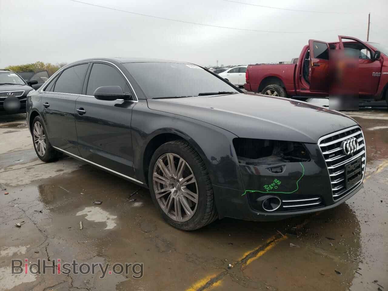 2014 AUDI A8 - VIN: WAUR2AFD0EN002503 - Фото 4
