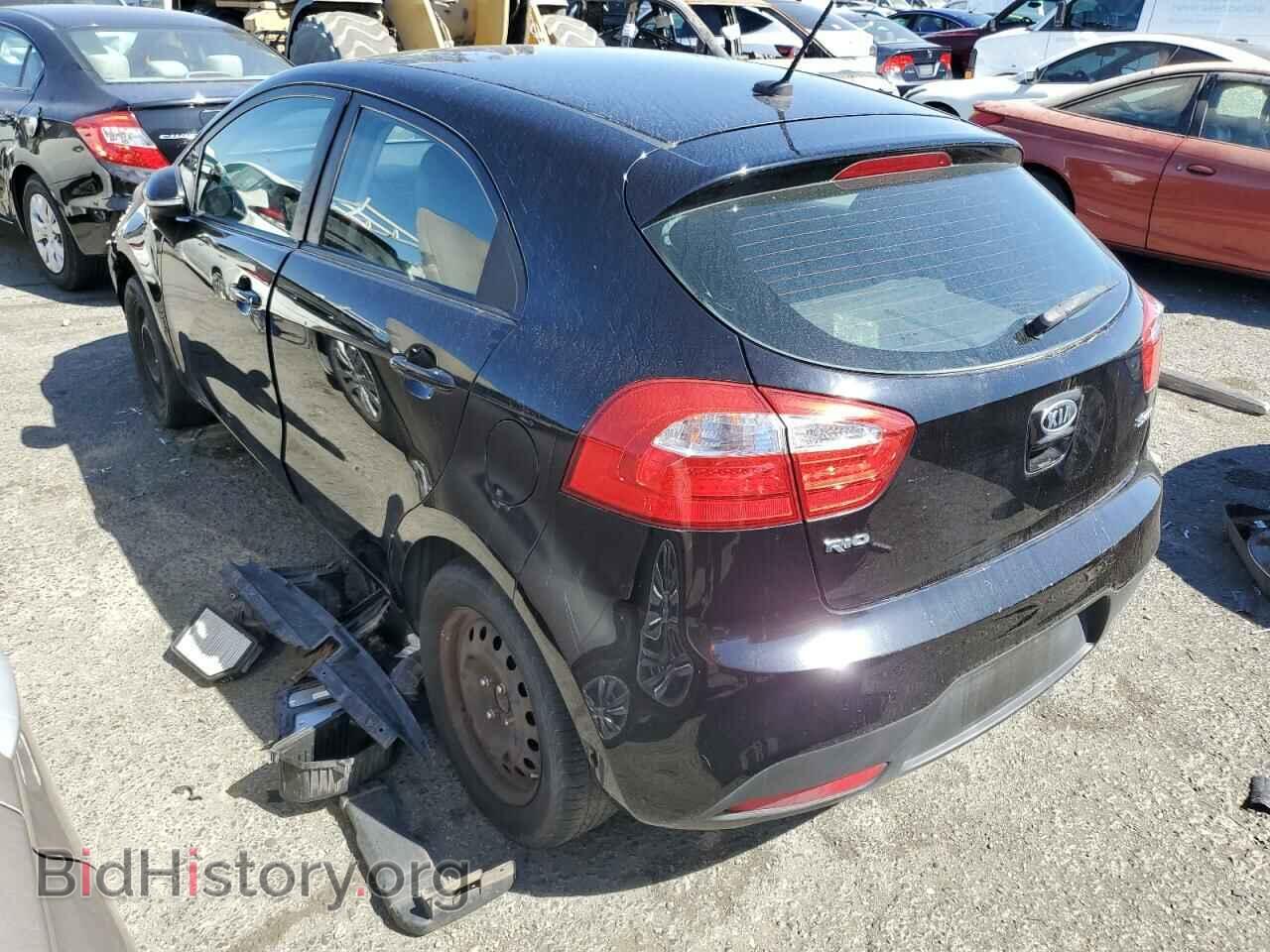 2012 KIA RIO - VIN: KNADN5A33C6016815 - Фото 2