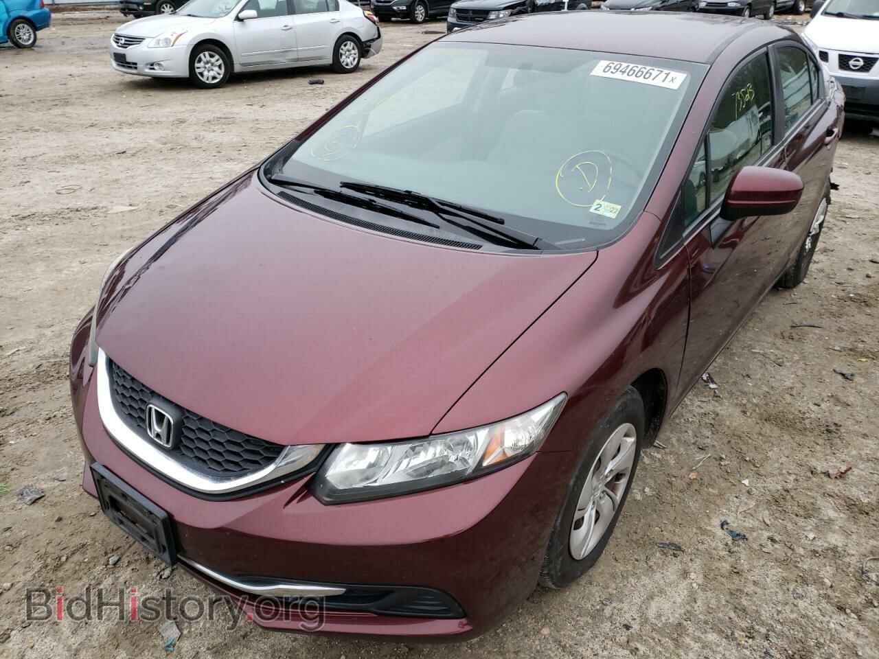 2014 HONDA CIVIC - VIN: 19XFB2F50EE244927 - Фото 2