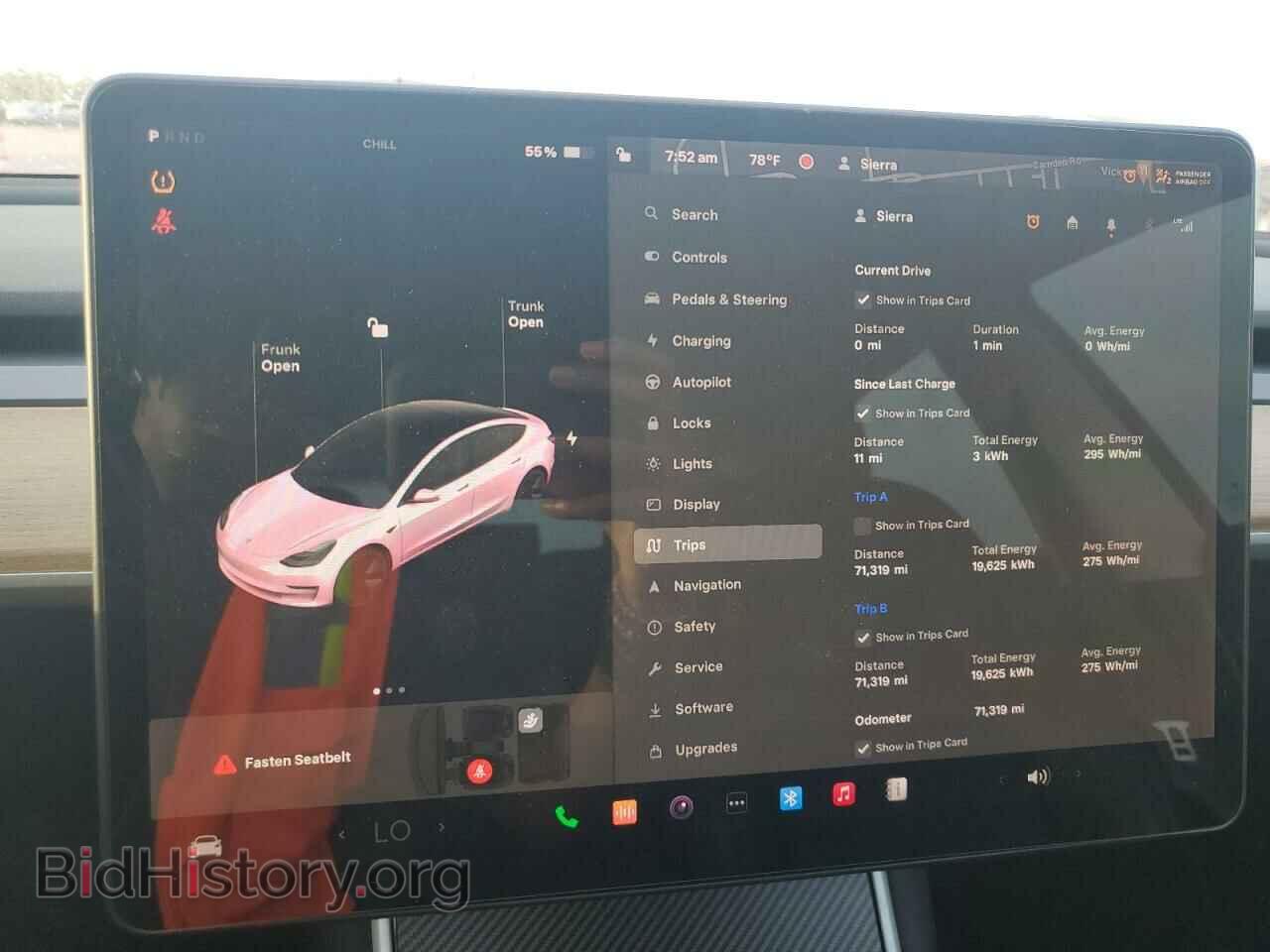 2019 TESLA MODEL 3 - VIN: 5YJ3E1EA6KF313256 - Фото 9