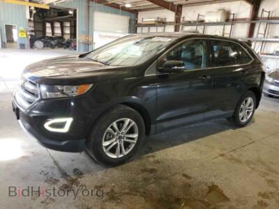 2015 Ford EDGE SEL, black — VIN 2FMTK3J89FBB02218, Copart