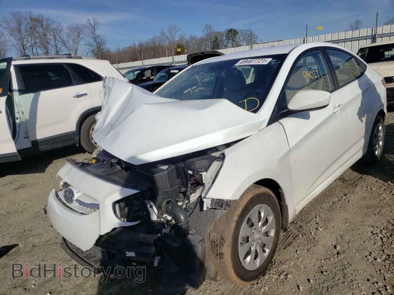 2016 HYUNDAI ACCENT - VIN: KMHCT4AEXGU017182 - Фото 2