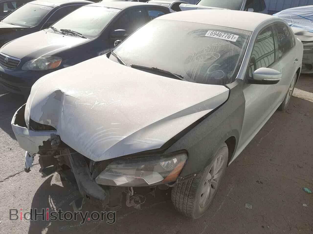 2013 VOLKSWAGEN PASSAT - VIN: 1VWAP7A31DC032958 - Фото 2