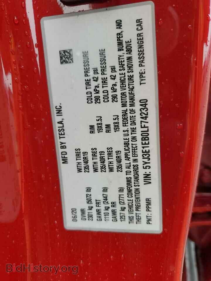 2020 TESLA MODEL 3 - VIN: 5YJ3E1EB0LF742340 - Photo 13