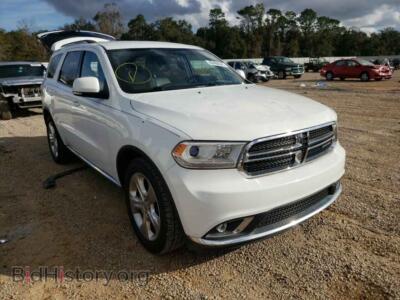 2014 Dodge DURANGO Durango LI, белый — VIN 1C4RDHDG2EC446092, Copart