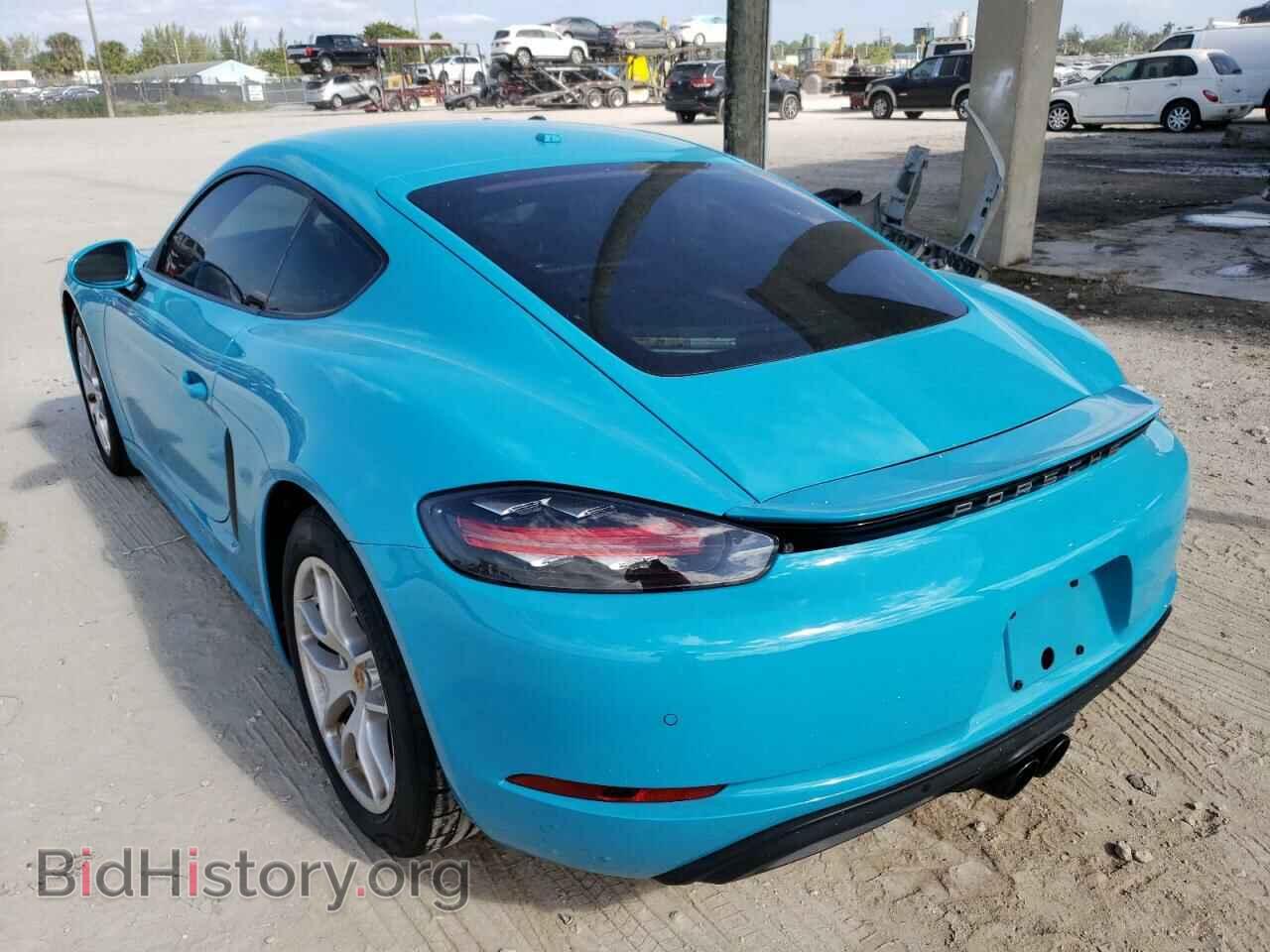 2018 PORSCHE CAYMAN - VIN: WP0AA2A85JK261440 - Фото 2