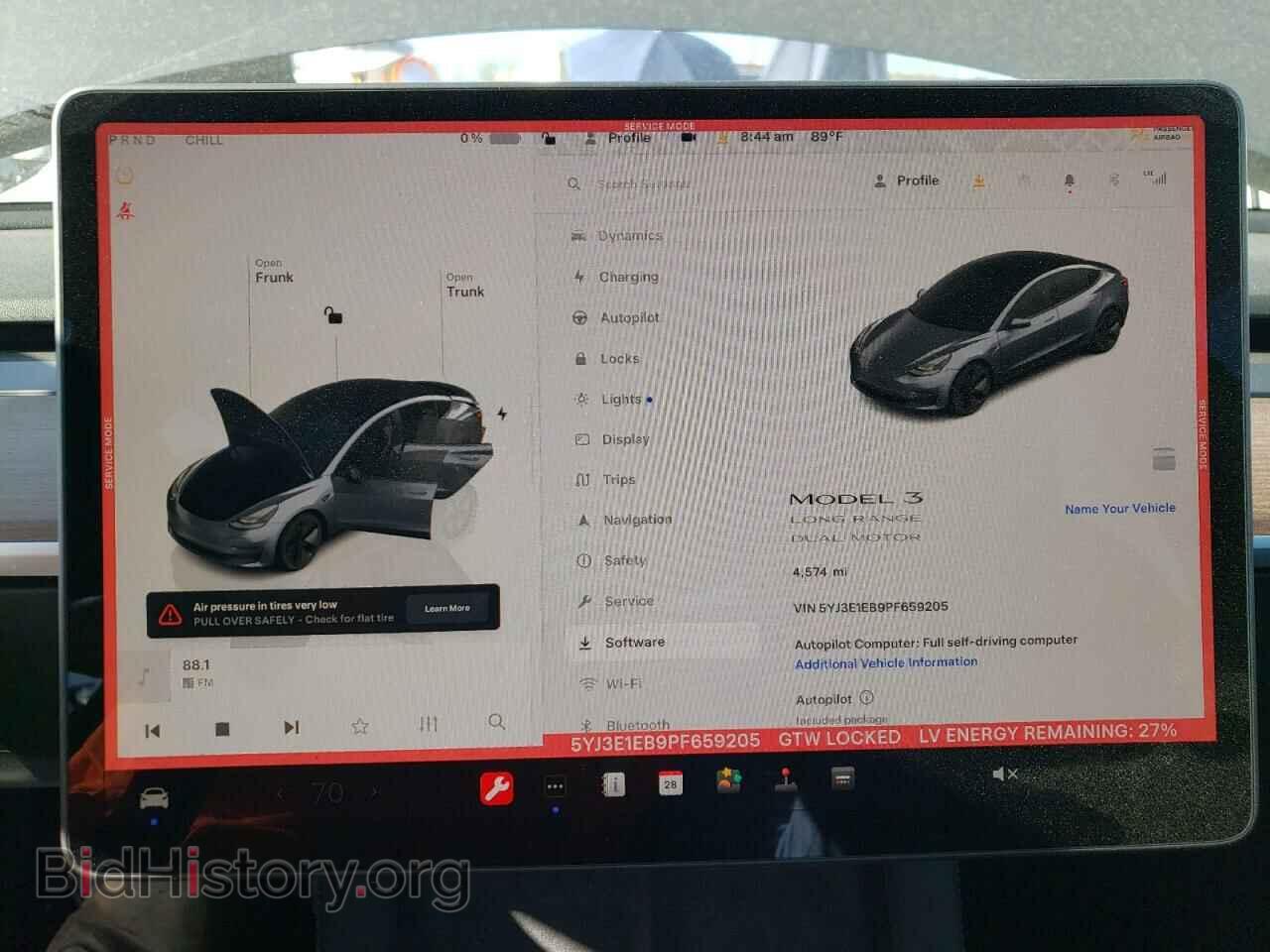 2023 TESLA MODEL 3 - VIN: 5YJ3E1EB9PF659205 - Фото 9