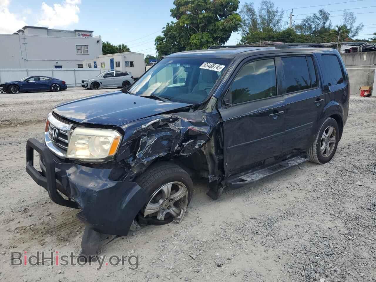 Photo 5FNYF3H48CB040035 - HONDA PILOT 2012