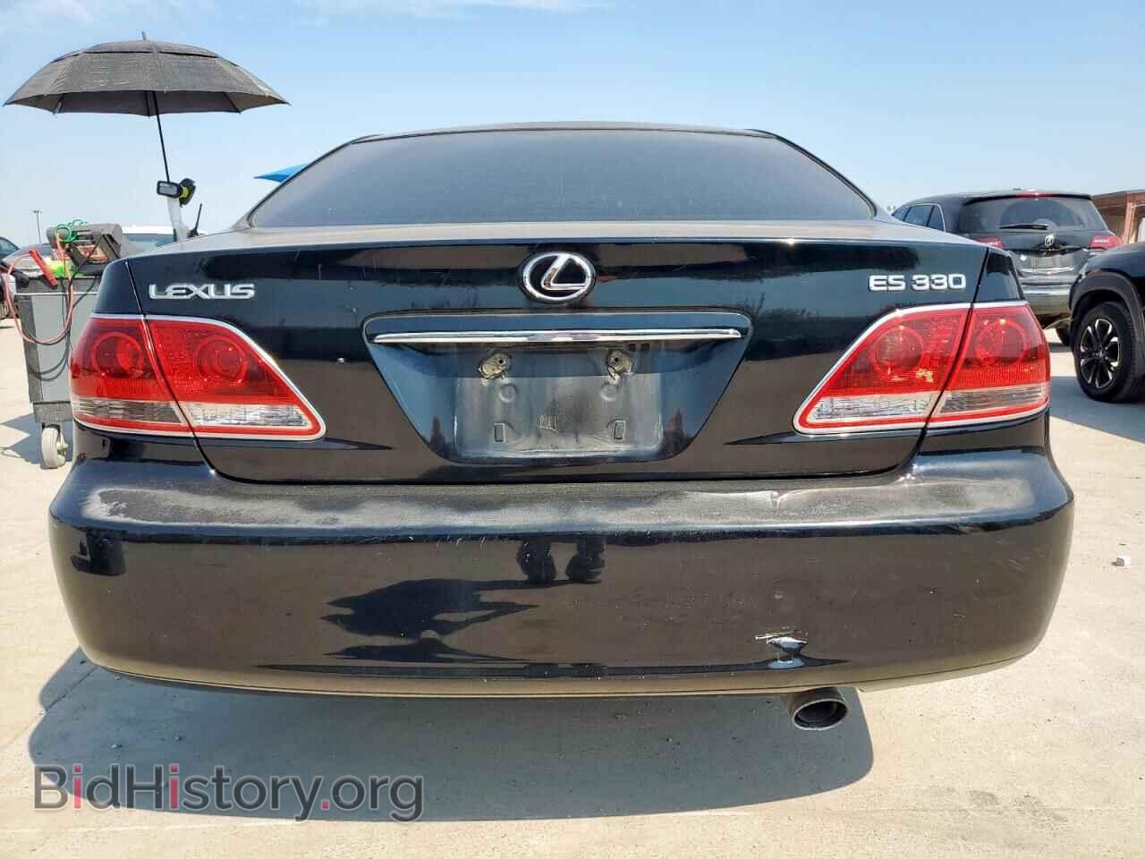 2005 LEXUS ES330 - VIN: JTHBA30G455104987 - Фото 6