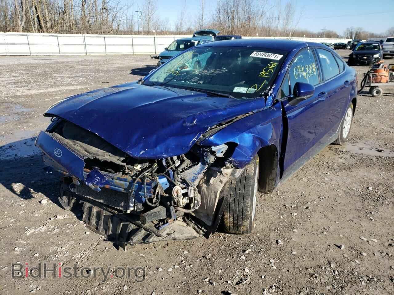 2014 FORD FUSION - VIN: 1FA6P0G75E5385516 - Фото 2