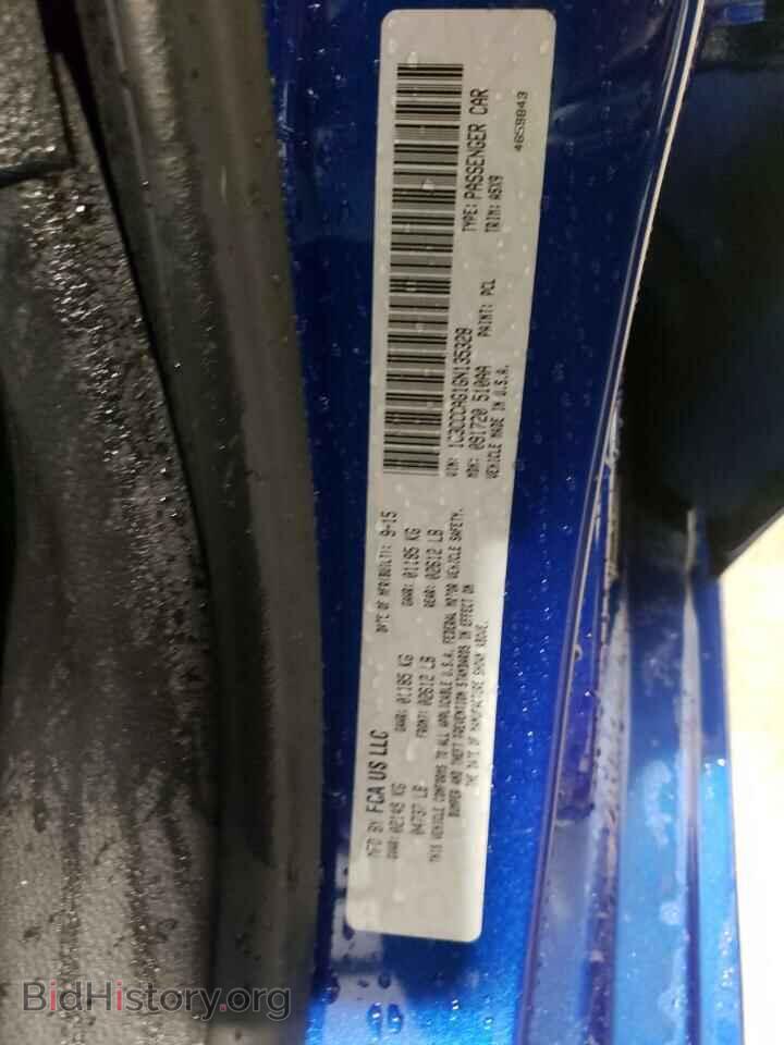 2016 CHRYSLER 200 - VIN: 1C3CCCAG1GN135328 - Фото 10