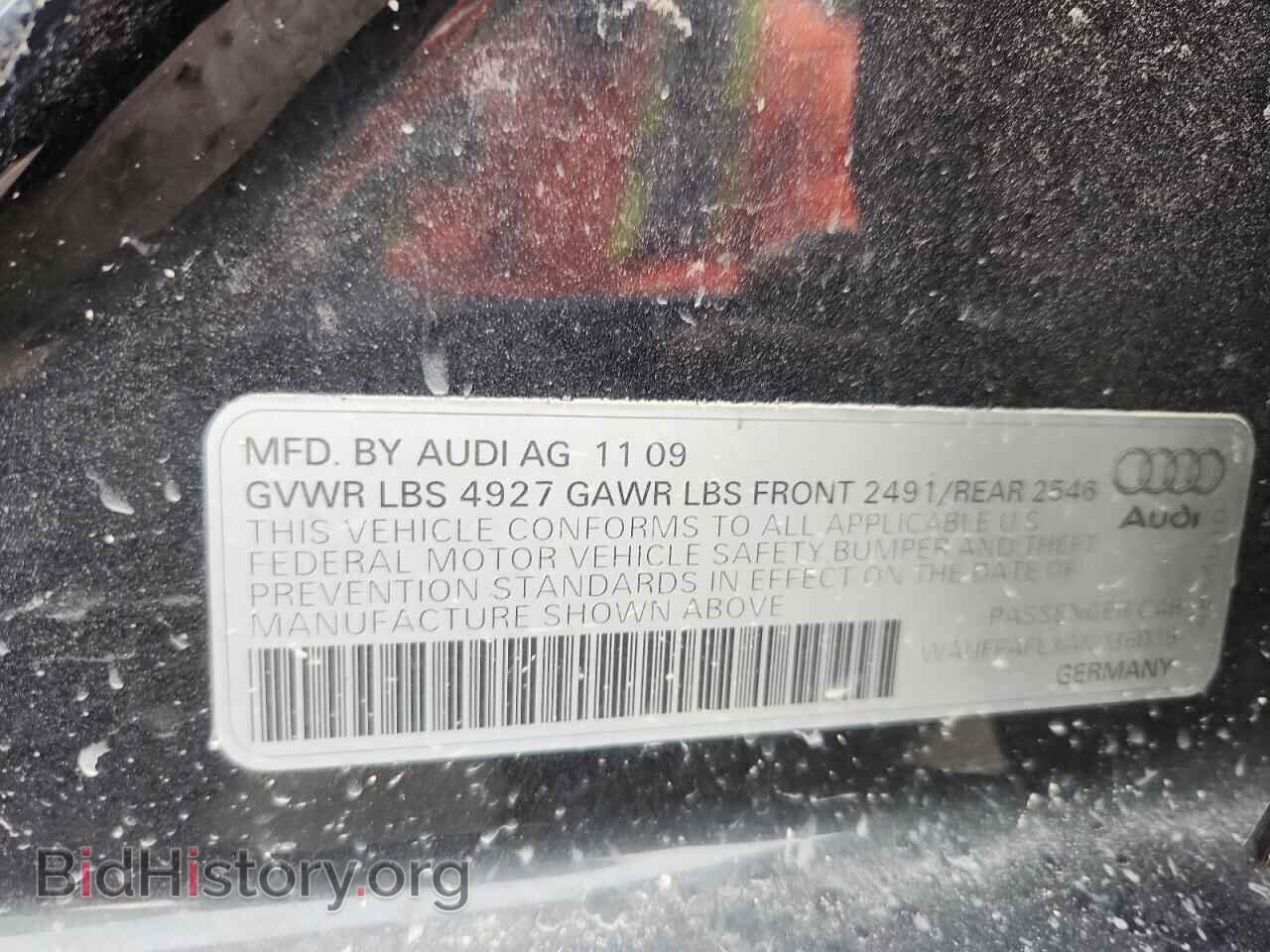 2010 AUDI A4 - VIN: WAUFFAFLXAN036019 - Фото 12