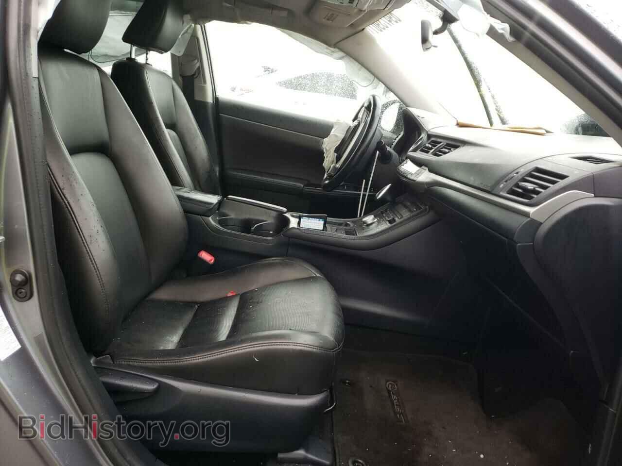 2013 LEXUS CT 200 - VIN: JTHKD5BH2D2166350 - Фото 5