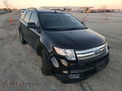 2008 Ford EDGE Edge SEL, черный — VIN 2FMDK48C28BA87505, Copart