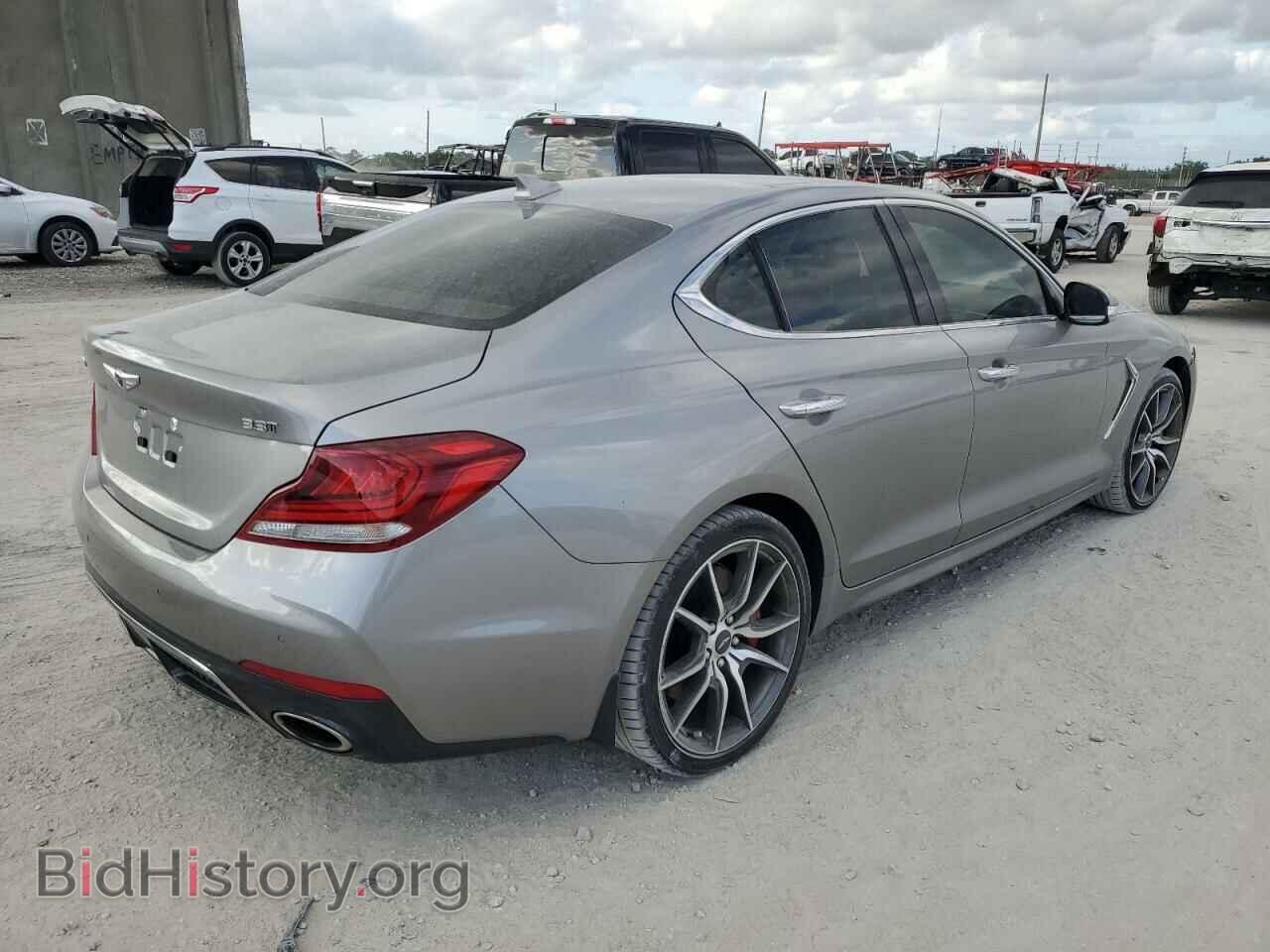 2021 GENESIS G70 - VIN: KMTG74LE2MU070365 - Фото 3