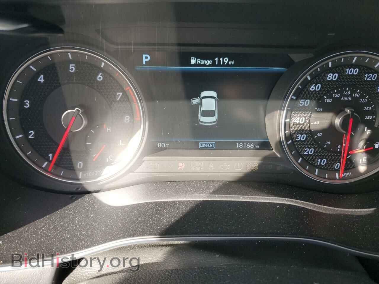 2021 GENESIS G70 - VIN: KMTG74LE2MU070365 - Фото 9