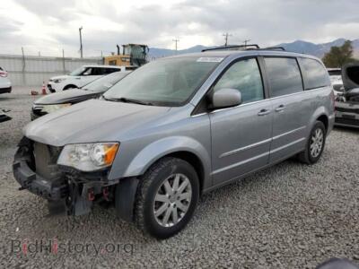 2016 Chrysler MINIVAN TOURING, silver — VIN 2C4RC1BG9GR290110, Copart