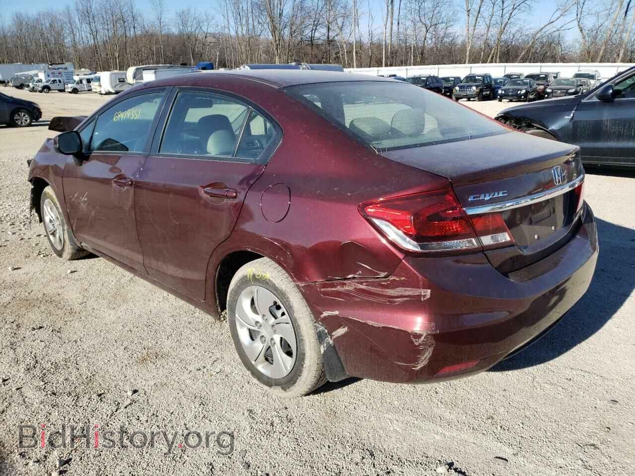 2013 HONDA CIVIC - VIN: 19XFB2F50DE081016 - Фото 3