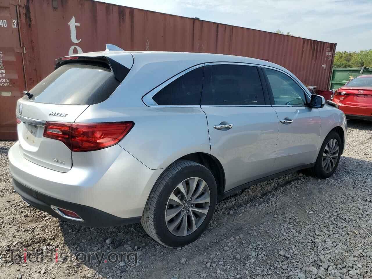 2014 ACURA MDX - VIN: 5FRYD4H40EB049924 - Фото 3