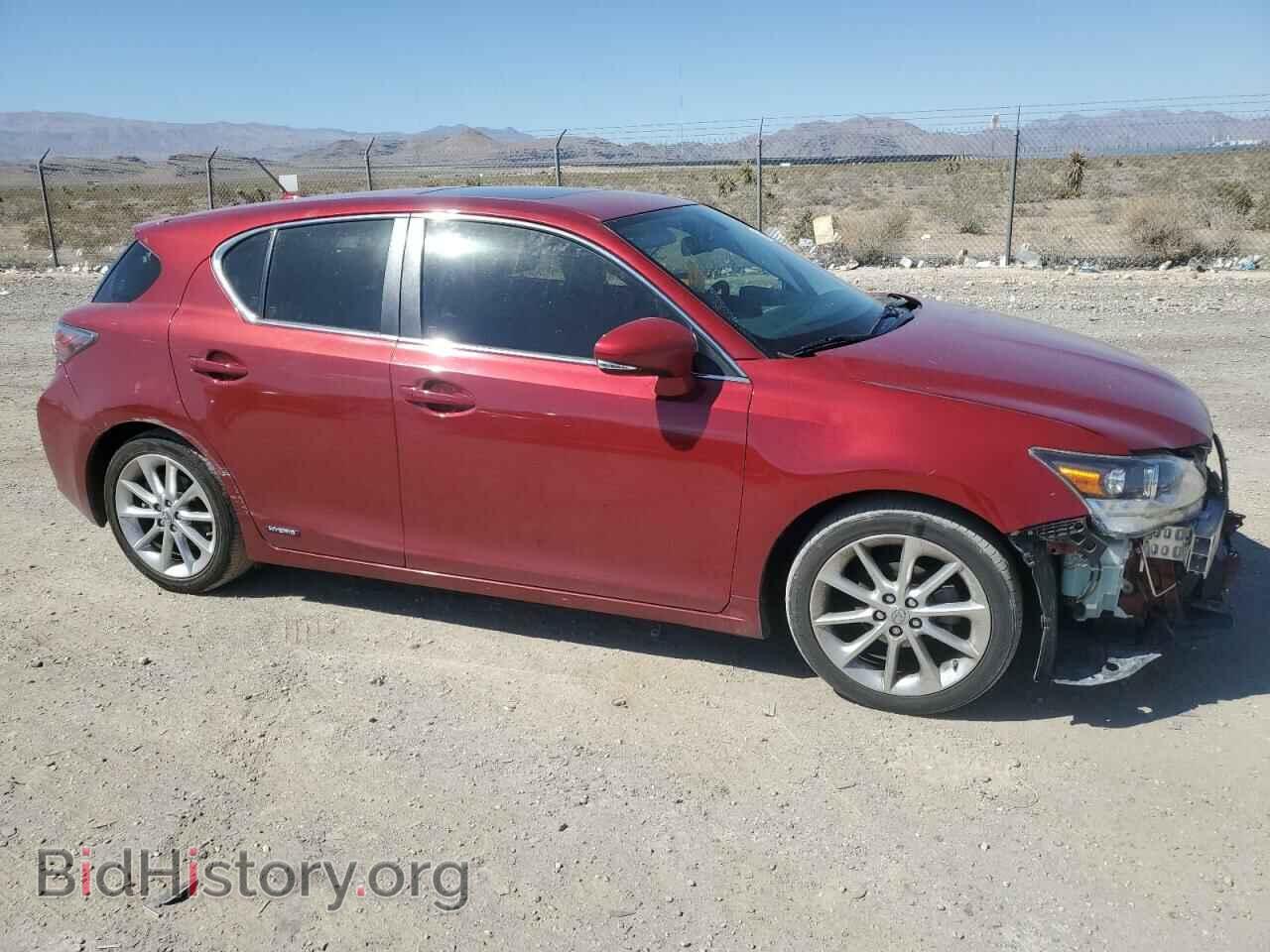 2012 LEXUS CT 200 - VIN: JTHKD5BH4C2094663 - Фото 4
