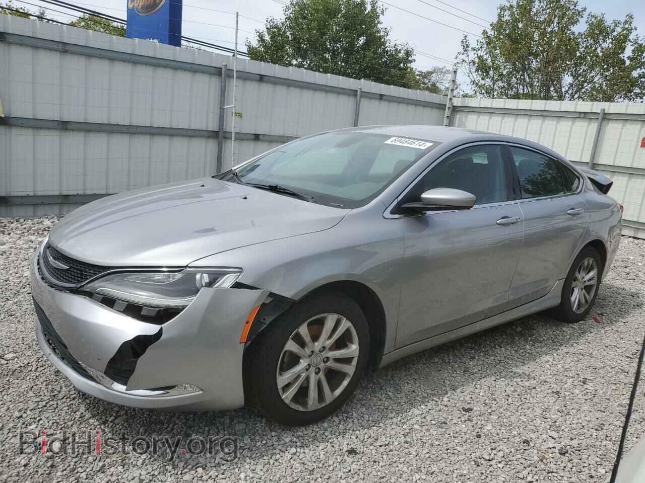 Фотография 1C3CCCABXGN128687 - CHRYSLER 200 2016
