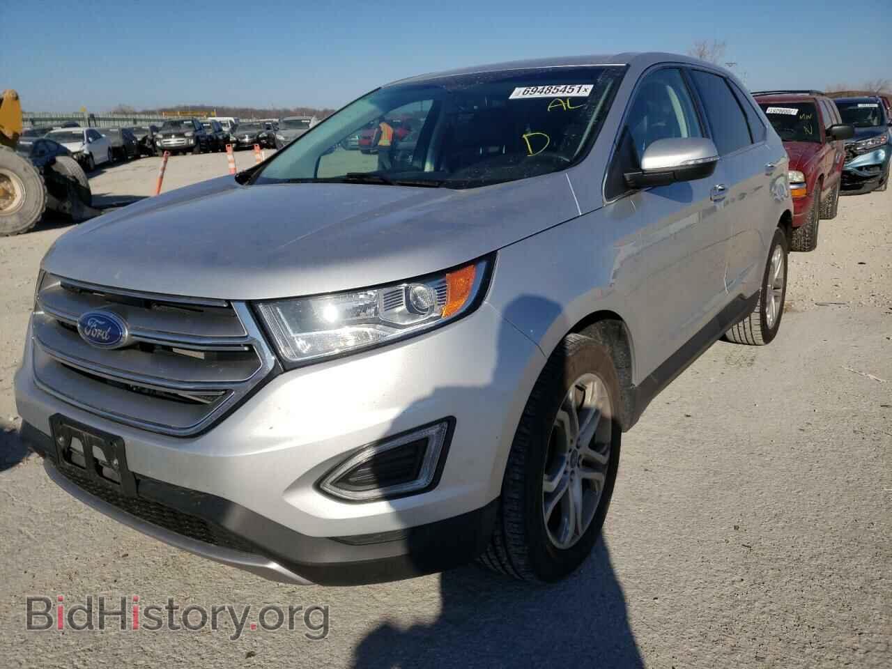 2017 FORD EDGE - VIN: 2FMPK4K93HBB91477 - Фото 2