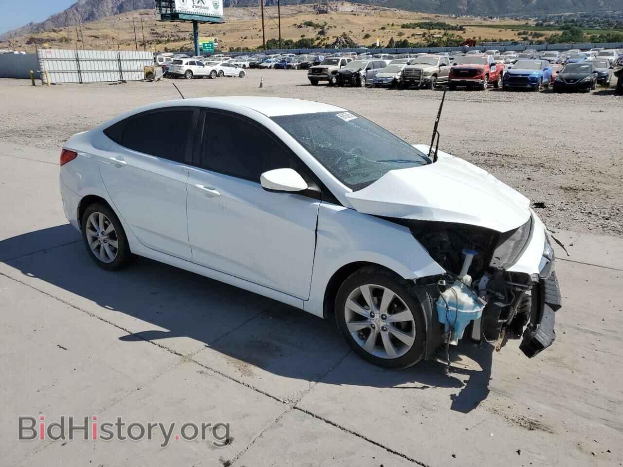 2012 HYUNDAI ACCENT - VIN: KMHCU4AEXCU151522 - Фото 4
