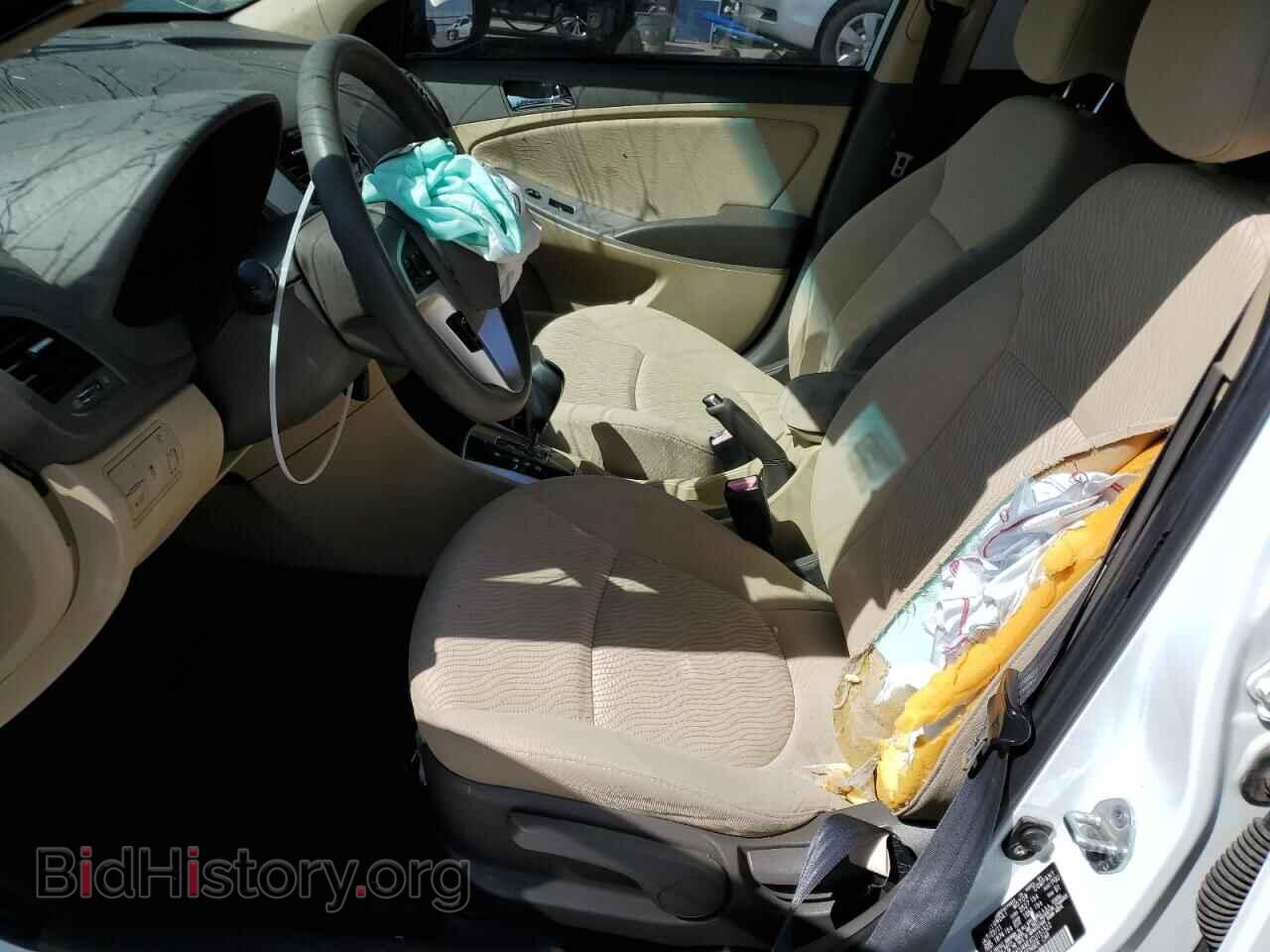 2012 HYUNDAI ACCENT - VIN: KMHCU4AEXCU151522 - Фото 7