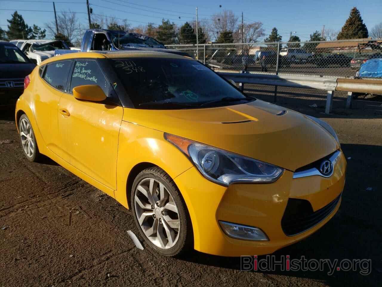 Photo KMHTC6AD0CU066985 - HYUNDAI VELOSTER 2012