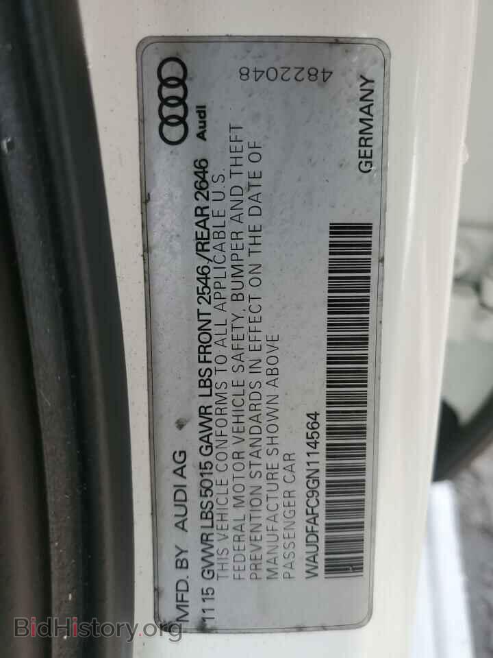 2016 AUDI A6 - VIN: WAUDFAFC9GN114564 - Фото 12