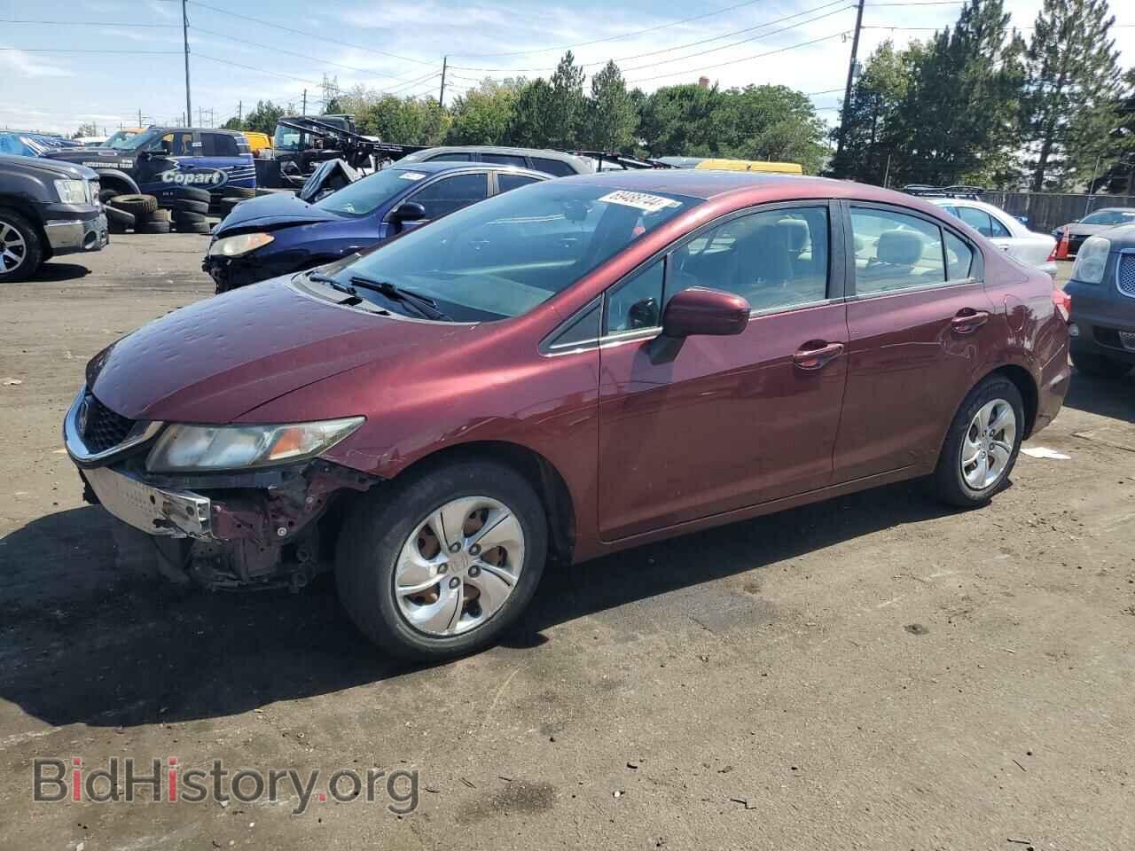 Фотография 19XFB2F59EE021995 - HONDA CIVIC 2014