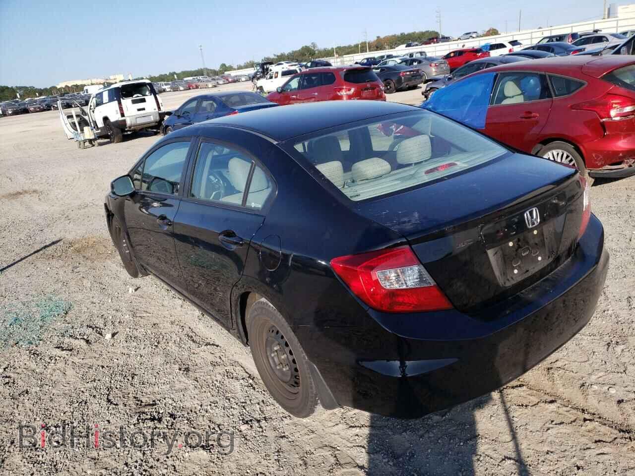 2012 HONDA CIVIC - VIN: 19XFB2F53CE052639 - Фото 2