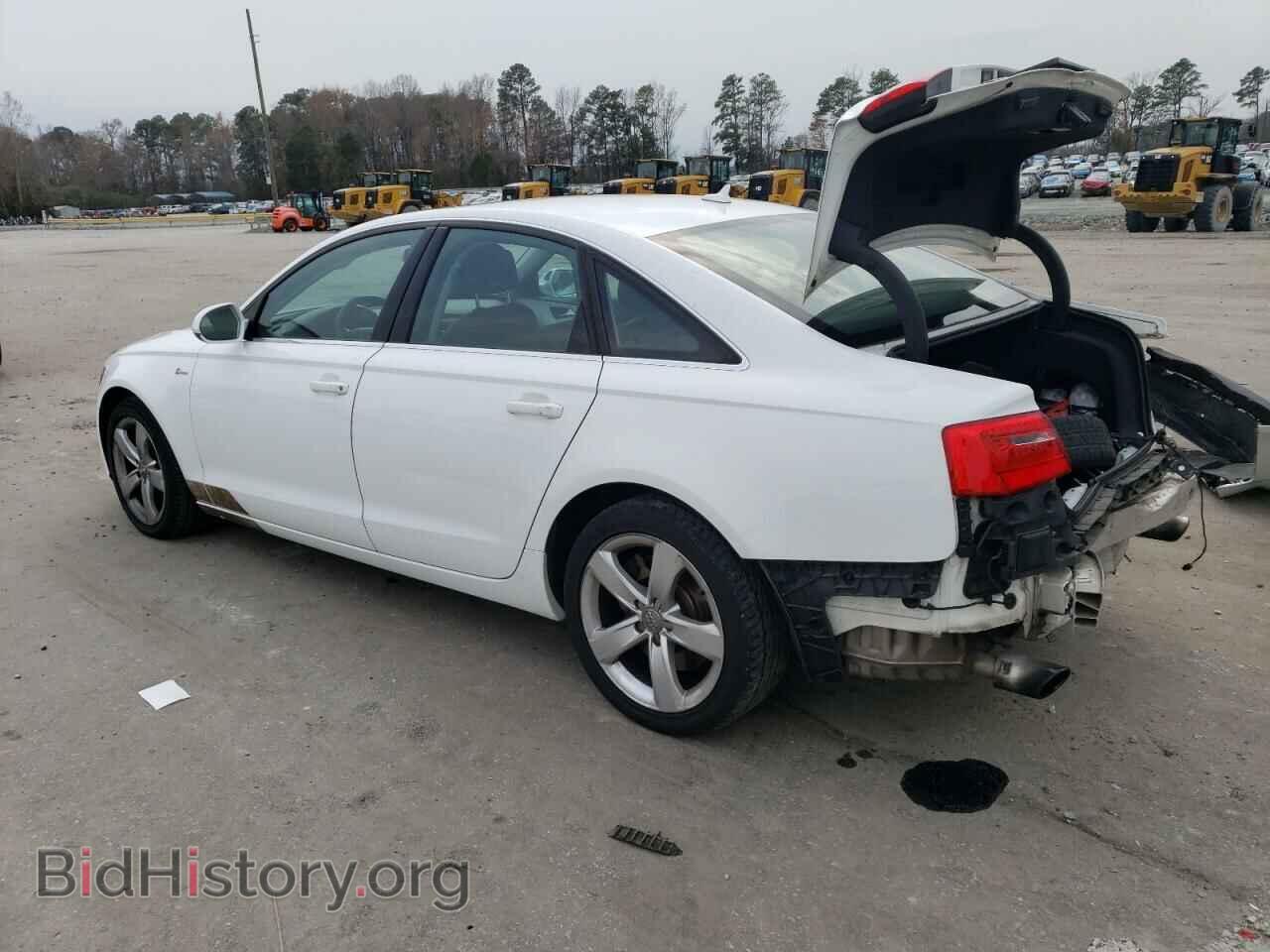 2012 AUDI A6 - VIN: WAUBGAFCXCN006050 - Фото 2