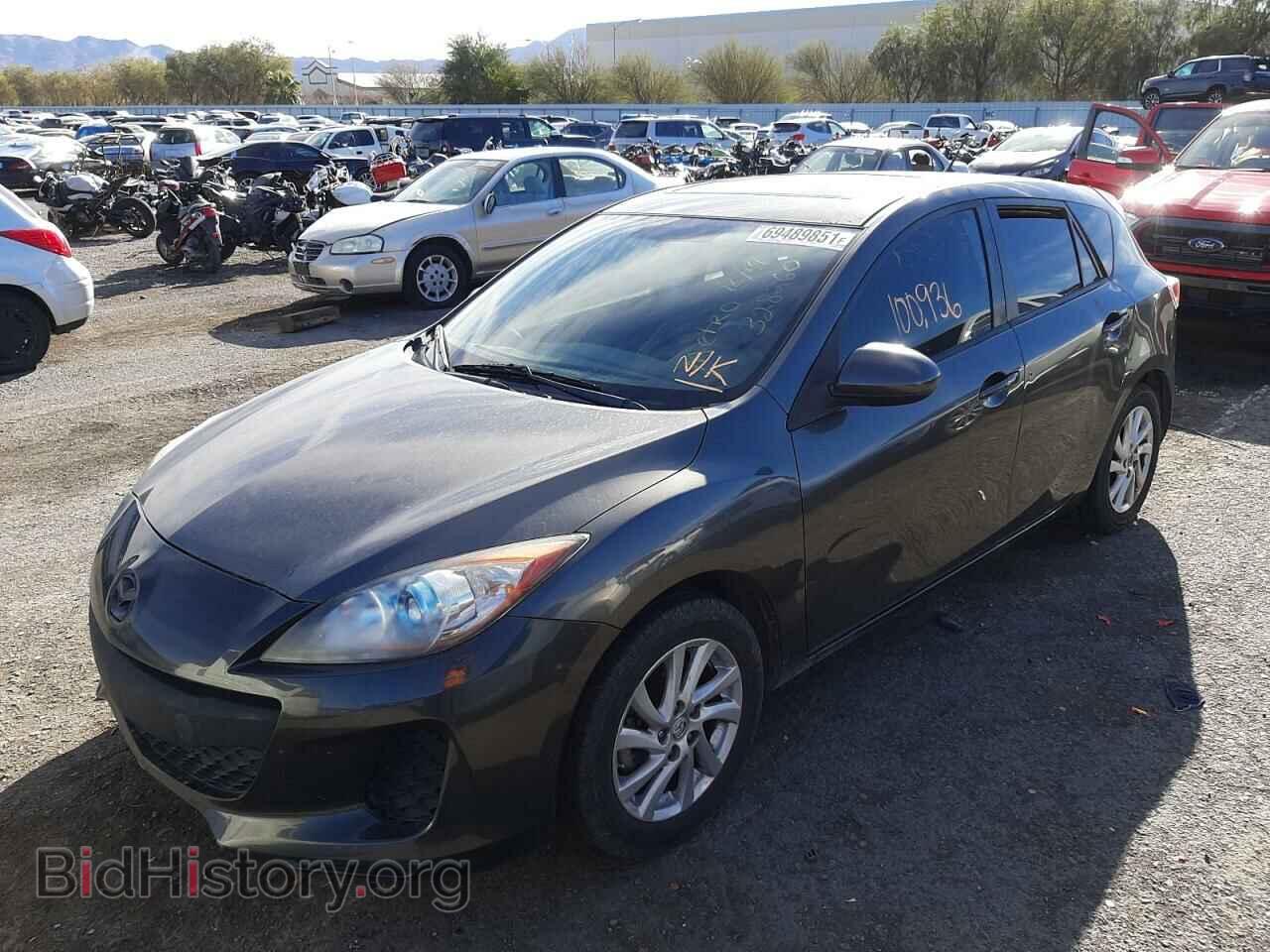 2012 MAZDA 3 - VIN: JM1BL1L81C1646637 - Фото 2