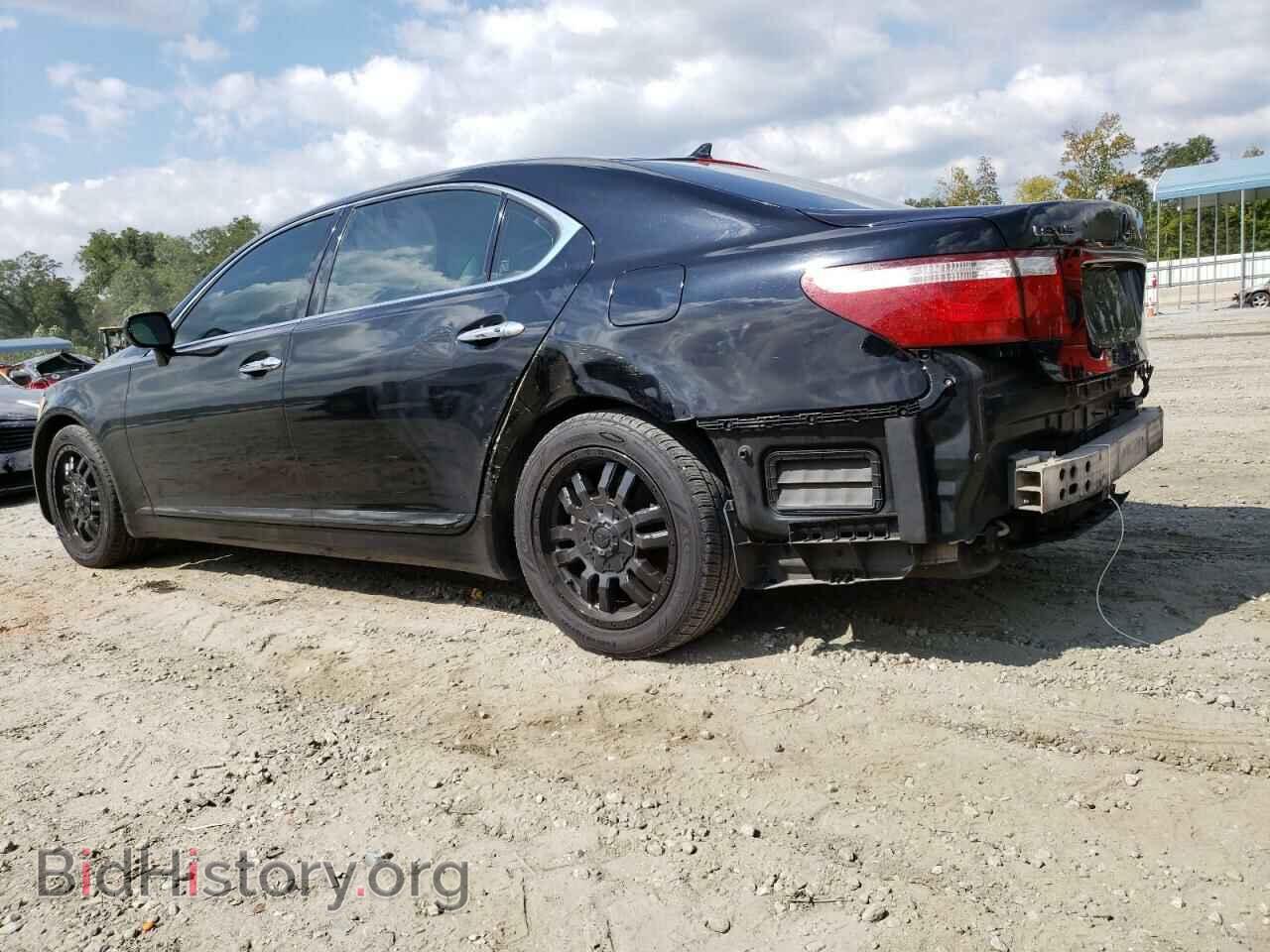 2007 LEXUS LS460 - VIN: JTHGL46F475016383 - Фото 2