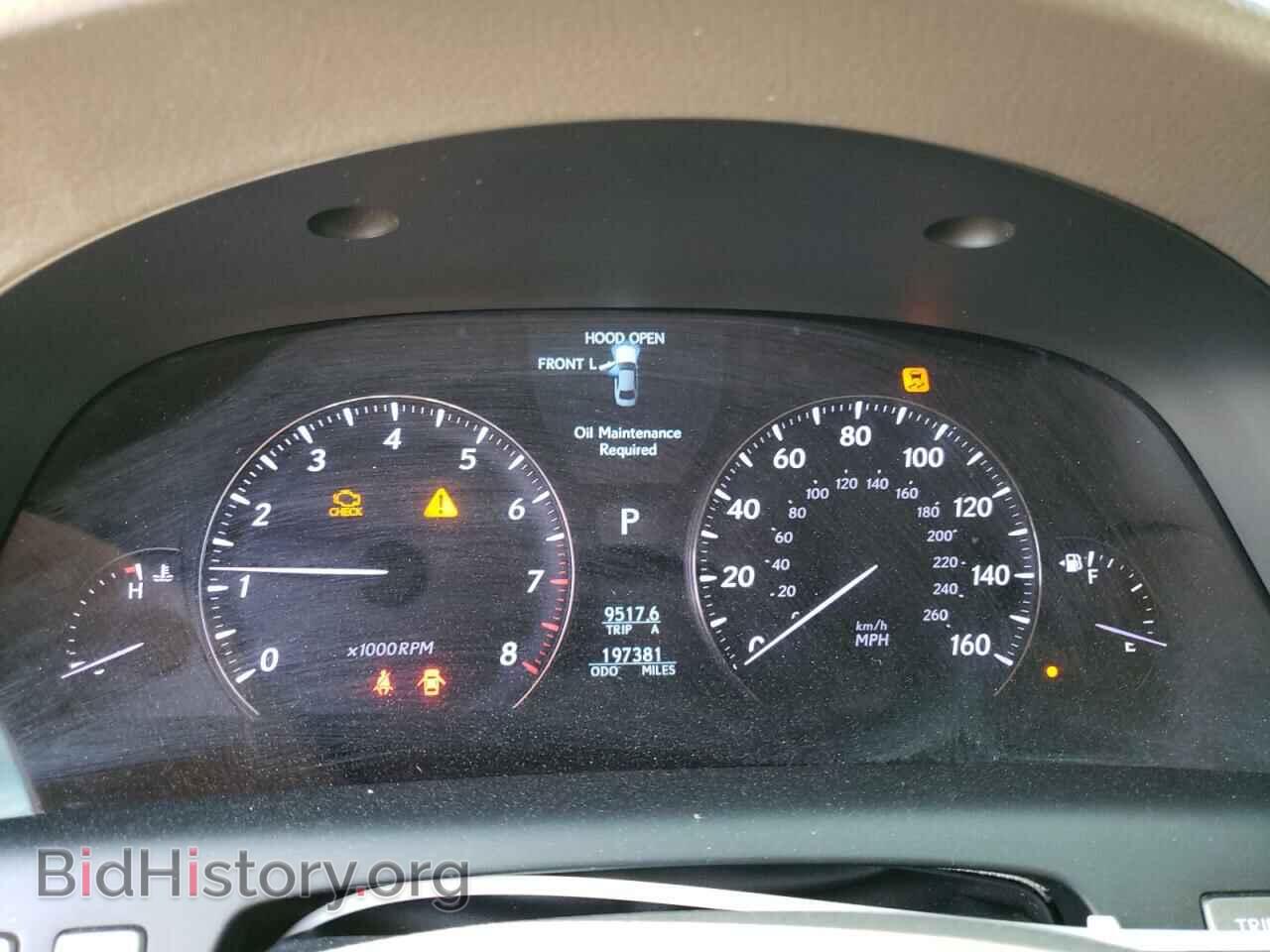 2007 LEXUS LS460 - VIN: JTHGL46F475016383 - Фото 9