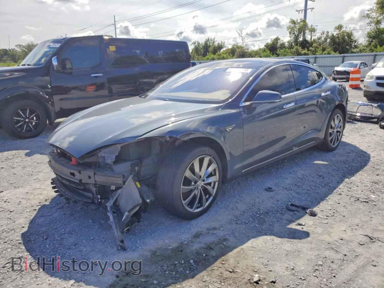 Photo 5YJSA1H17EFP43398 - TESLA MODEL S 2014